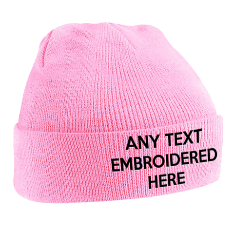 Personalised Beanie Hats UK