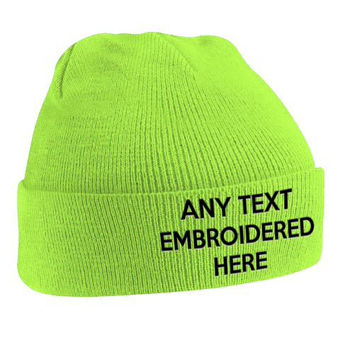 Personalised Beanie Hats UK