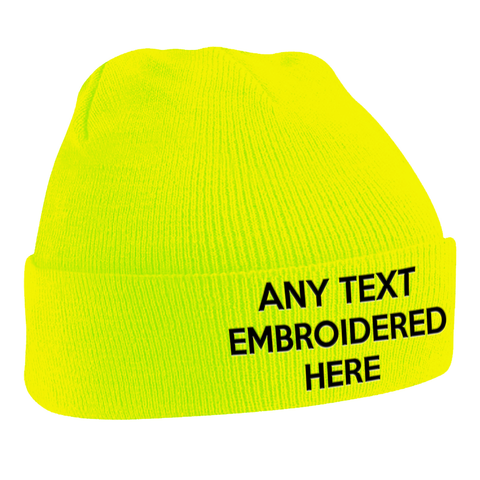 Personalised Beanie Hats UK