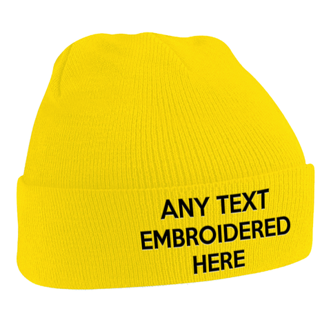 Personalised Beanie Hats UK