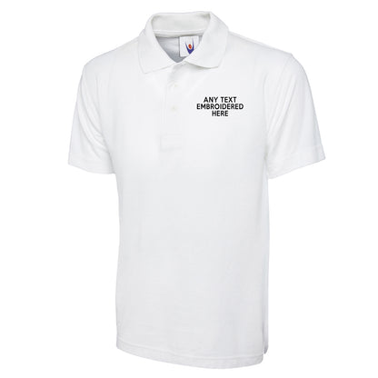 Personalised Embroidered Polo Shirt