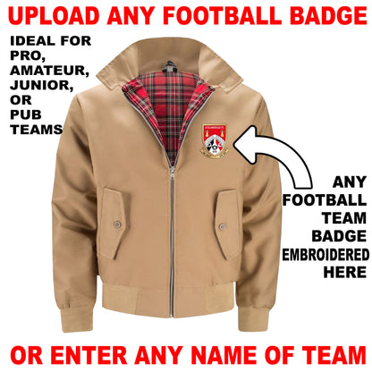 Personalised Football Bomber Jacket UK