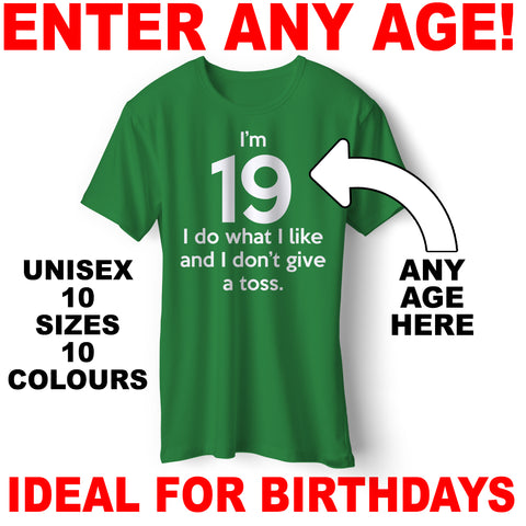 Personalised Birthday T-Shirt