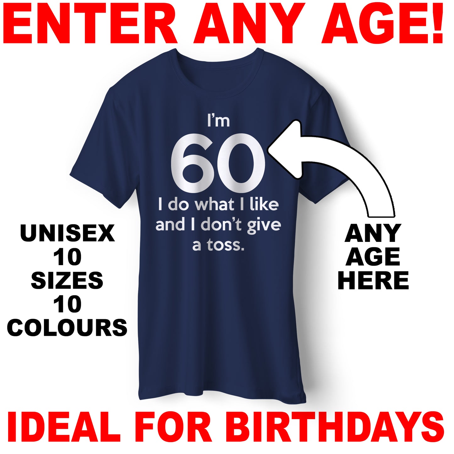 Personalised Birthday T-Shirt