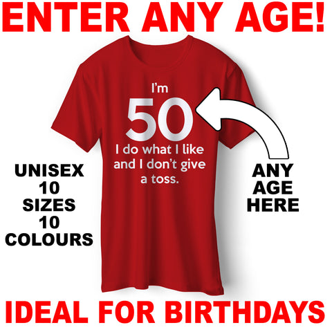 Personalised Birthday T-Shirt