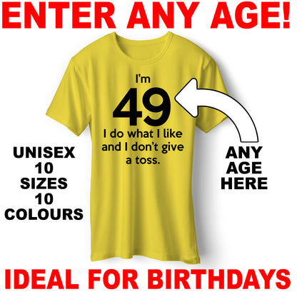 Personalised Birthday T-Shirt