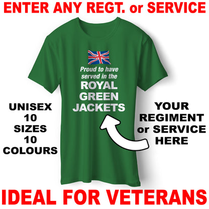 Personalised Military T-Shirt