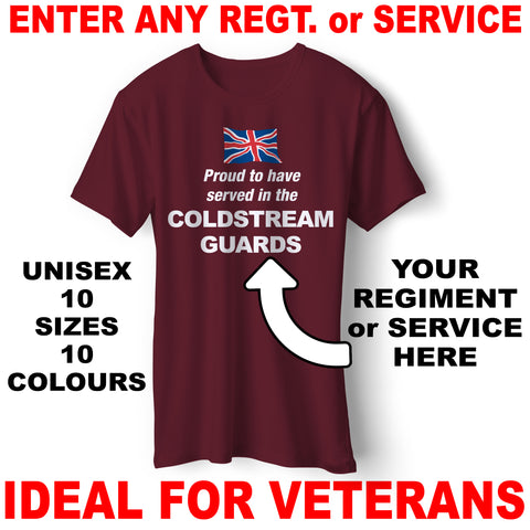 Personalised Military T-Shirt