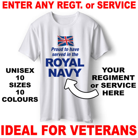 Personalised Military T-Shirt