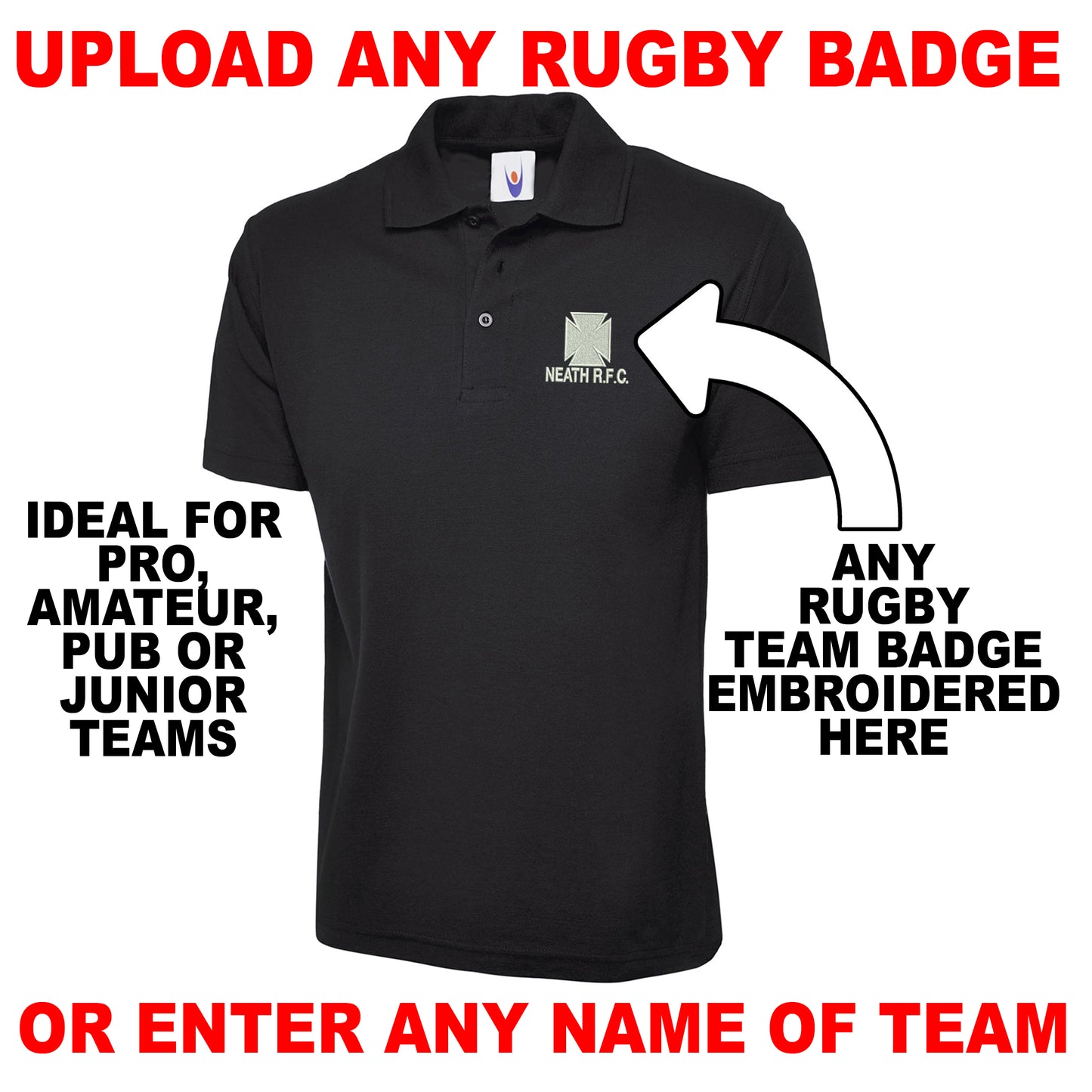 Custom Rugby Polo Shirt for Sale