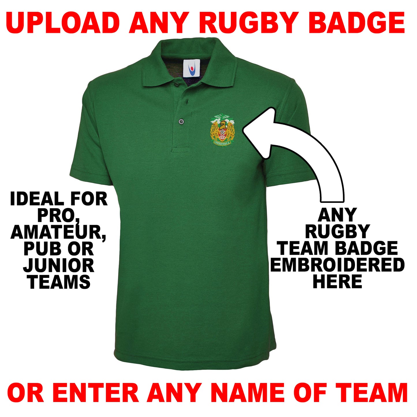 Custom Rugby Polo Shirt for Sale