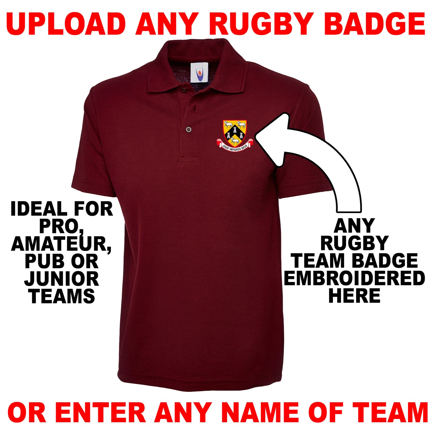 Custom Rugby Polo Shirt for Sale