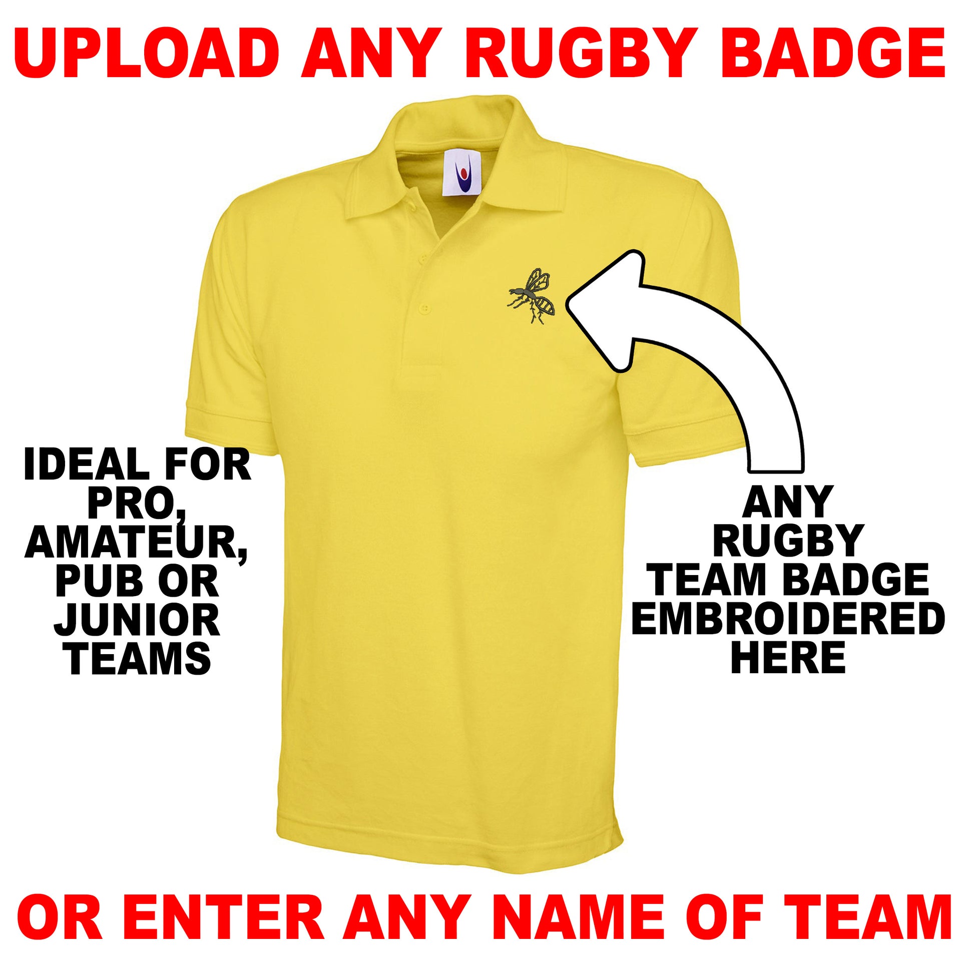 Custom Rugby Polo Shirt for Sale