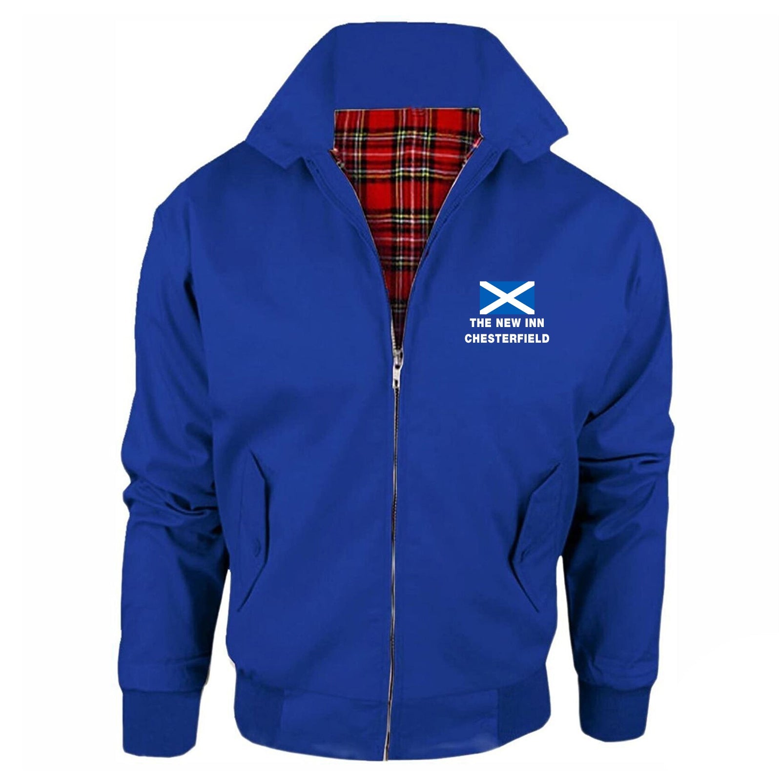 Personalised Scotland Flag Pub Harrington Jacket