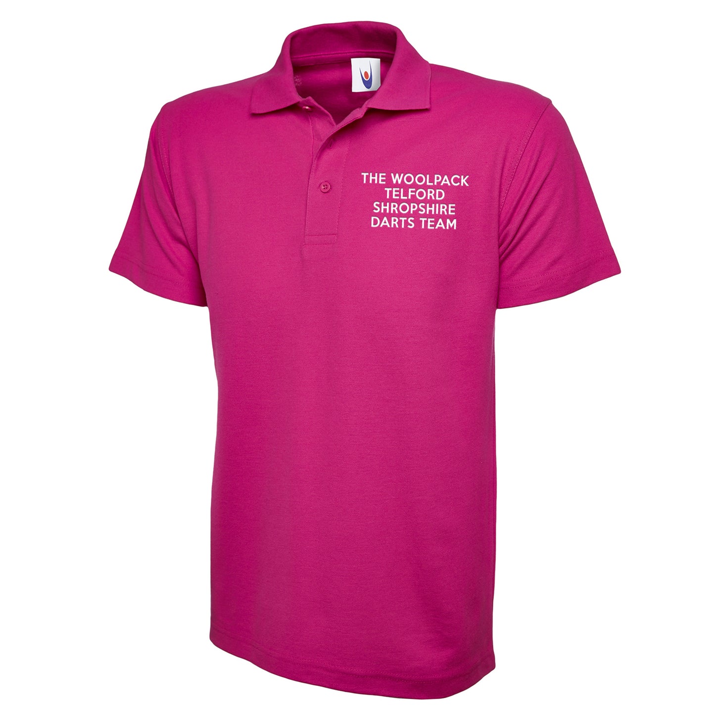 Personalised Darts Team Embroidered Classic Polo Shirt