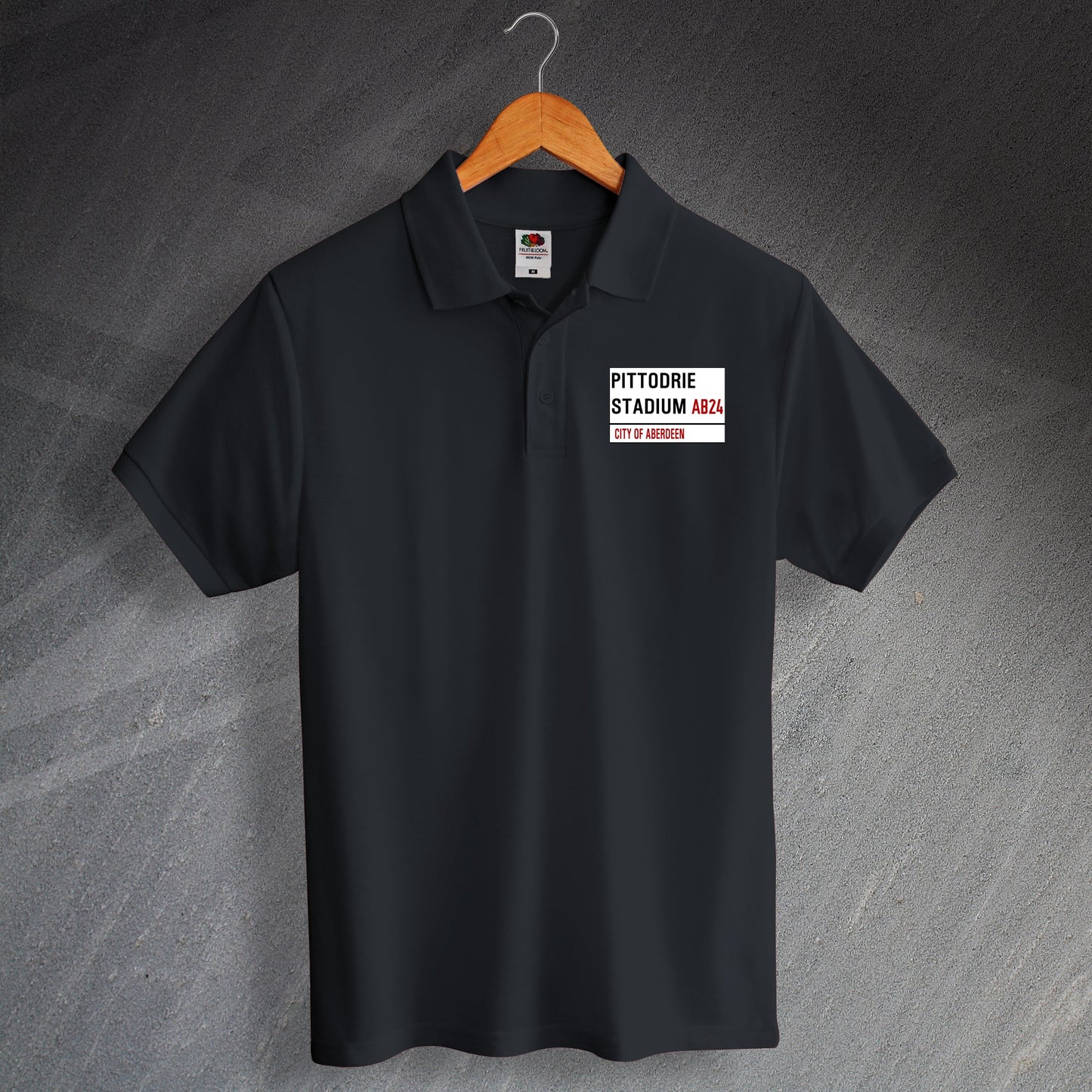 Pittodrie Stadium Polo Shirt