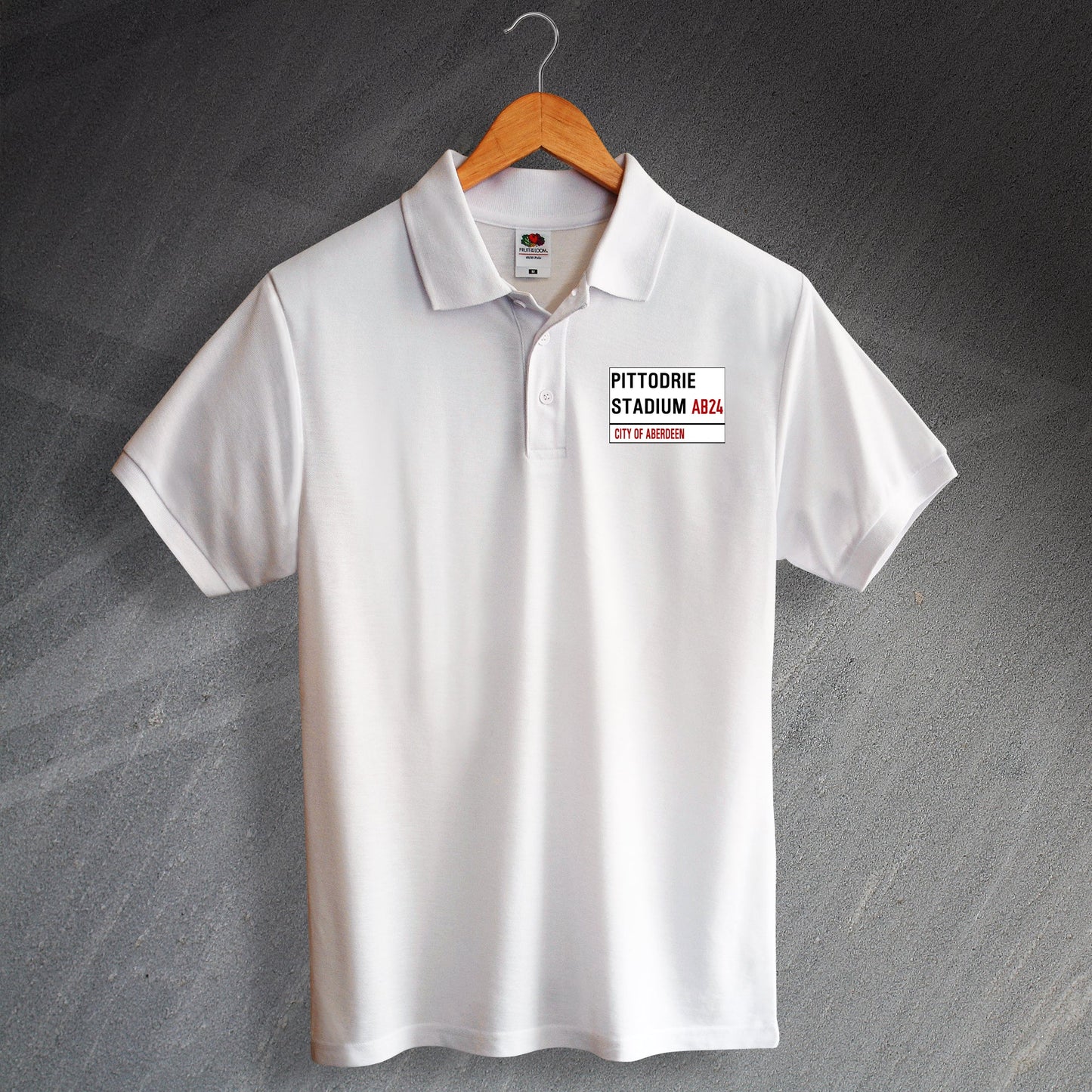 Pittodrie Stadium Polo Shirt