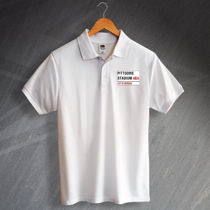 Pittodrie Stadium Polo Shirt