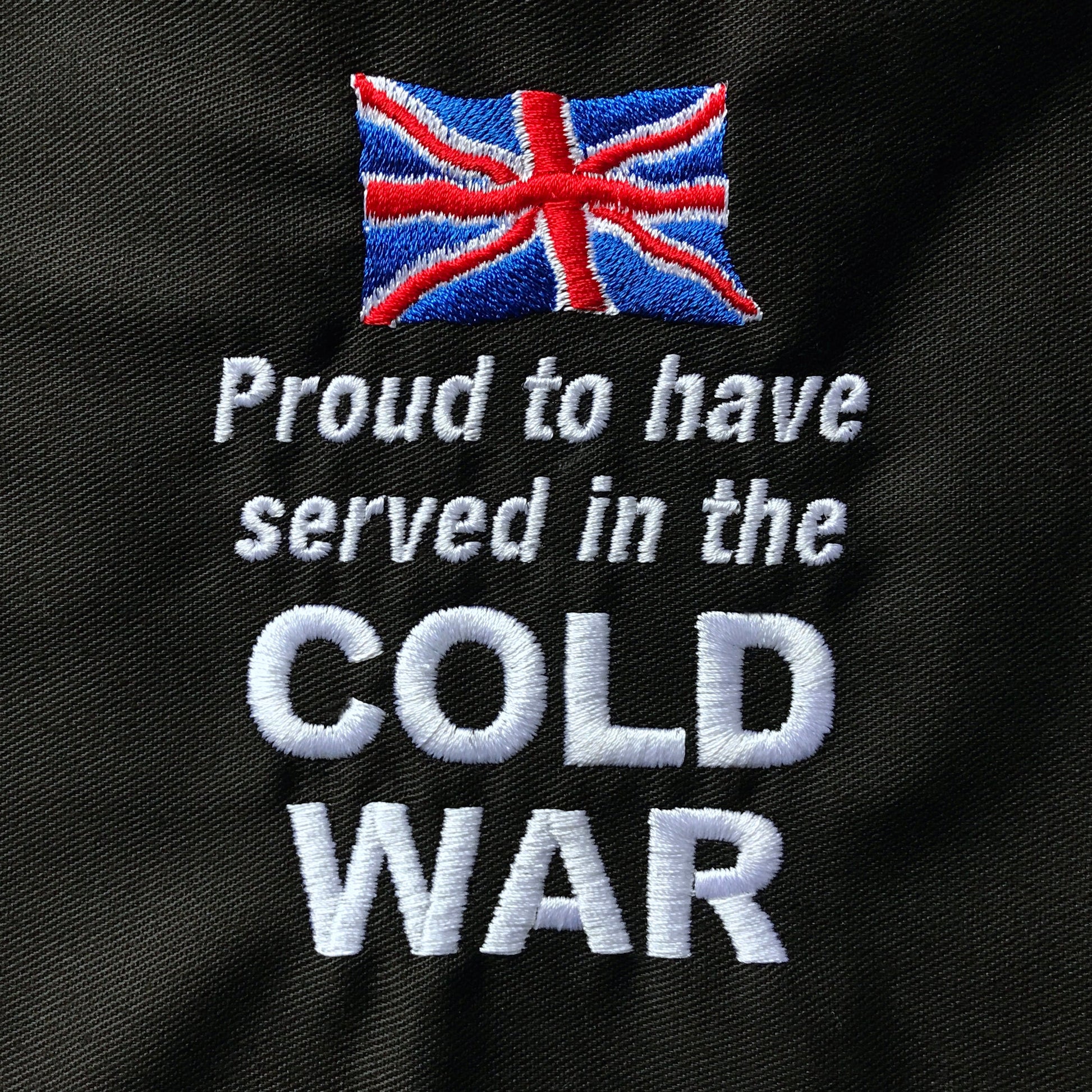 Cold War Embroidered Badge