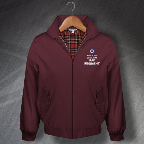 RAF Regiment Harrington Jacket