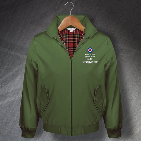 RAF Regiment Harrington Jacket