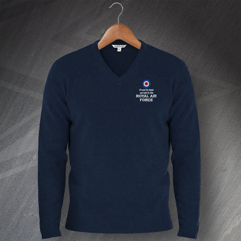 RAF V-Neck Jumper