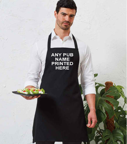 Personalised Pub Name Apron