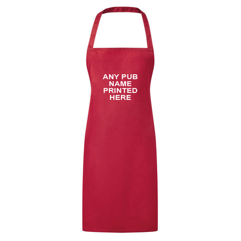 Personalised Pub Name Apron