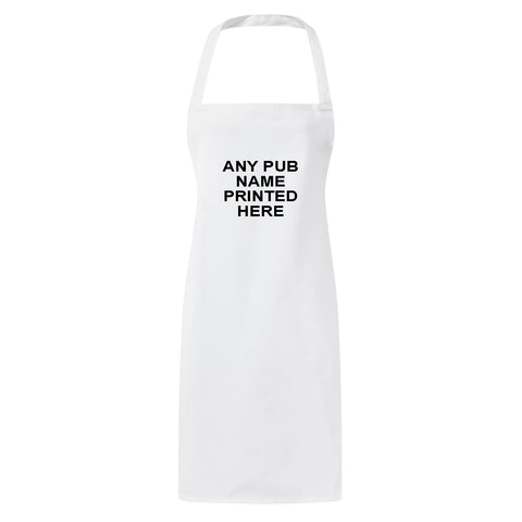 Personalised Pub Name Apron