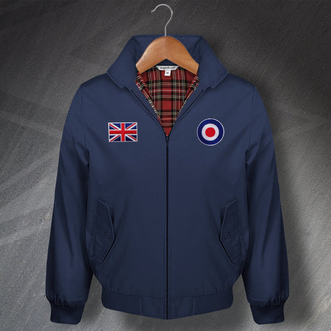 MOD Harrington Jacket Embroidered Roundel & Union Jack Flag