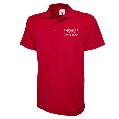 Personalised Darts Team Embroidered Classic Polo Shirt