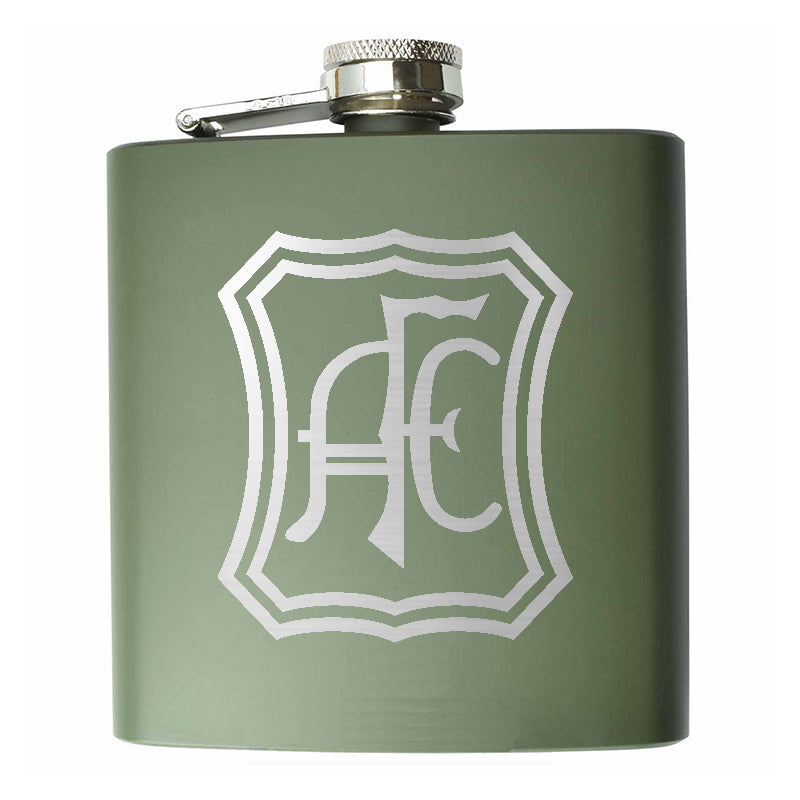 Retro Aberdeen 1963 Engraved 6oz Hip Flask