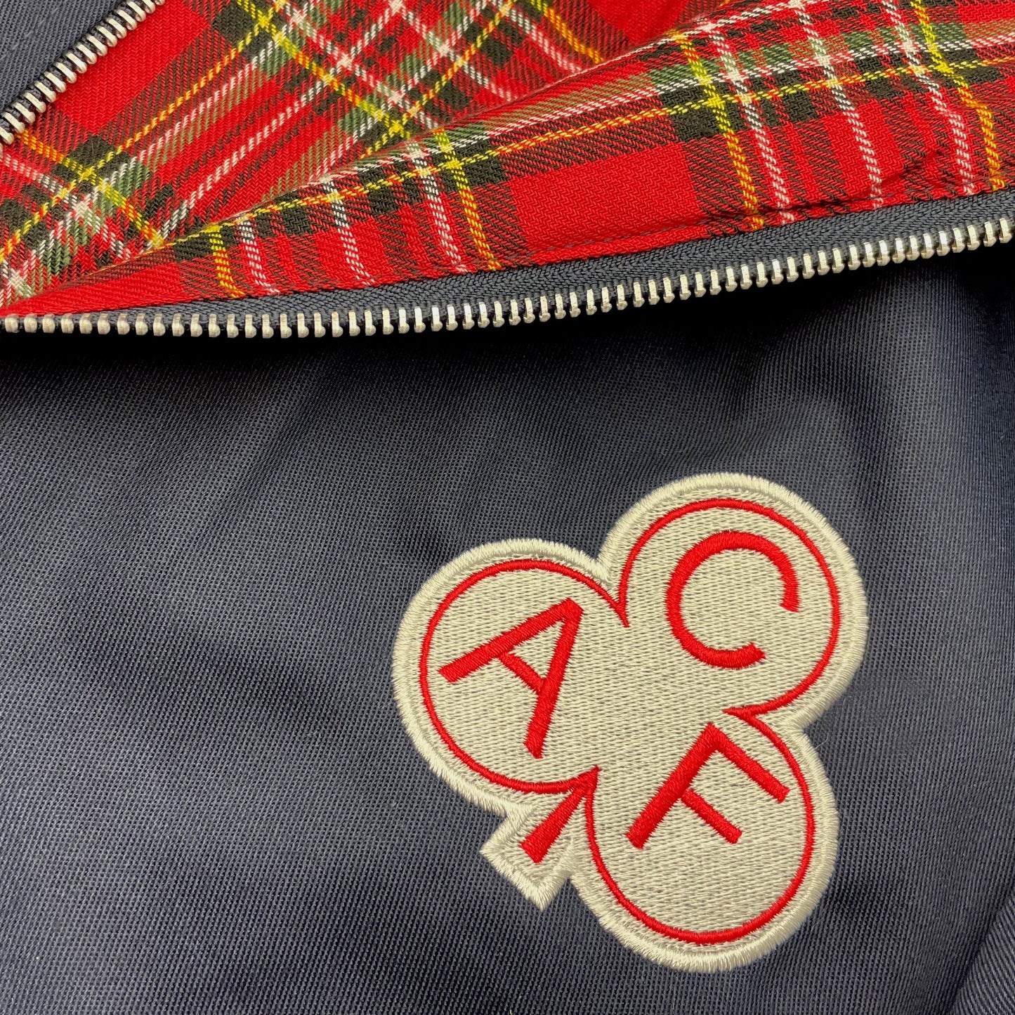 Charlton Embroidered Harrington Jacket