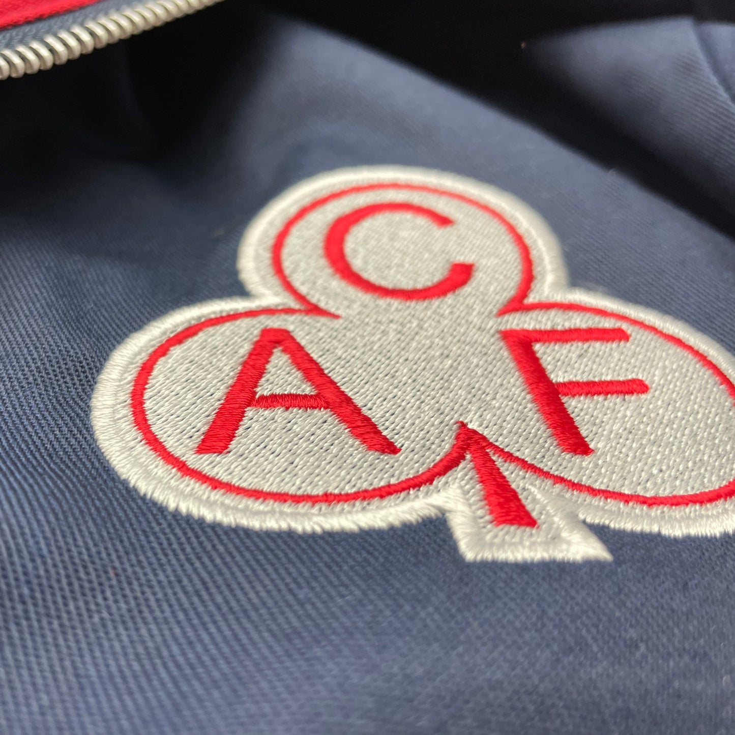 Charlton Embroidered Harrington Jacket