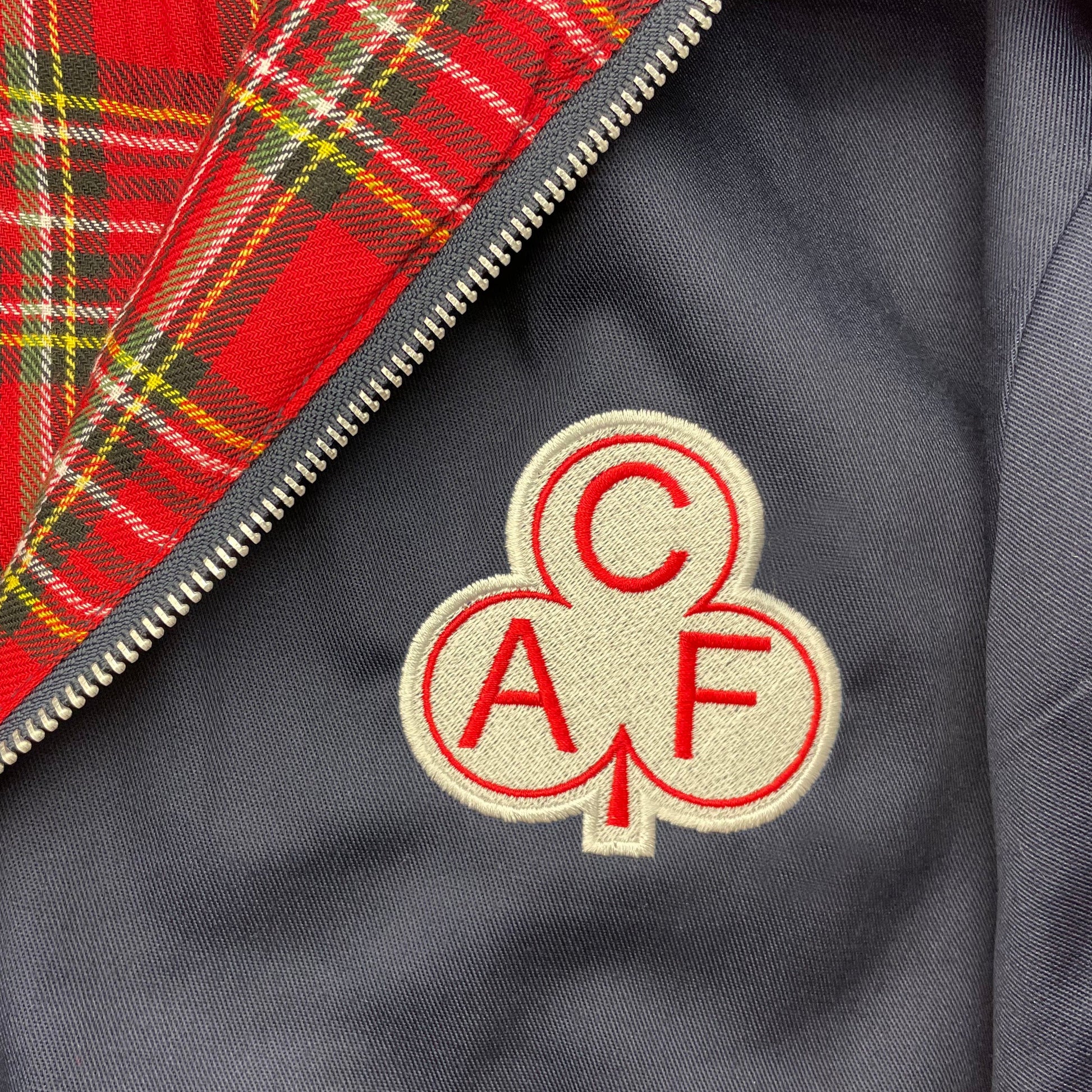 Charlton Embroidered Harrington Jacket