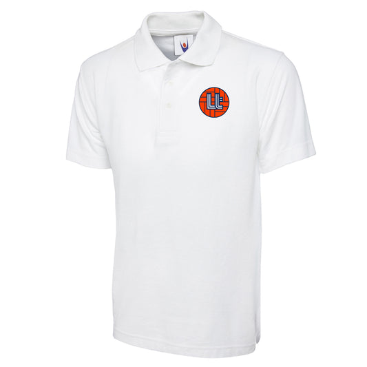 Retro Luton Town Football Polo Shirt