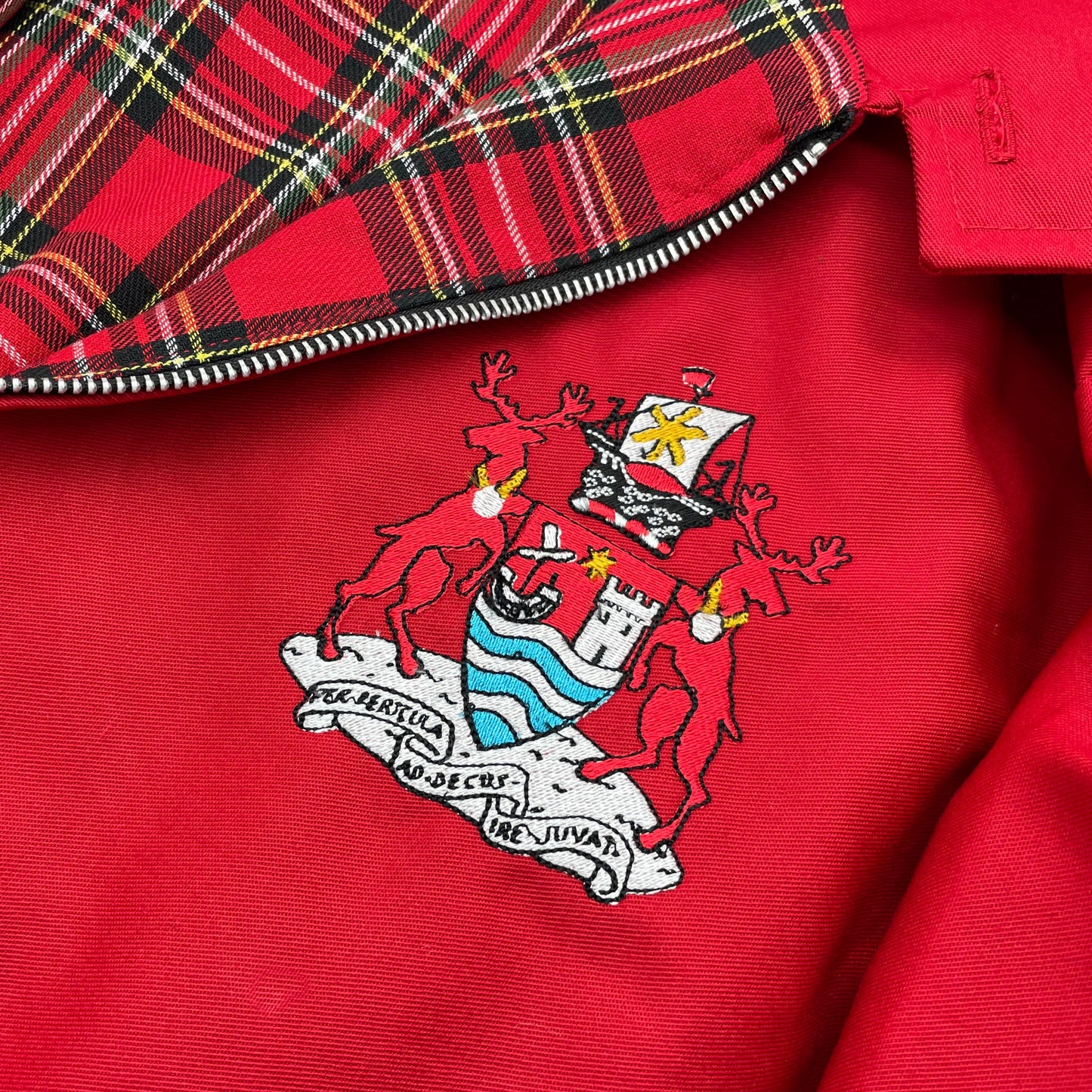 1972 Scarborough Football Harrington Jacket