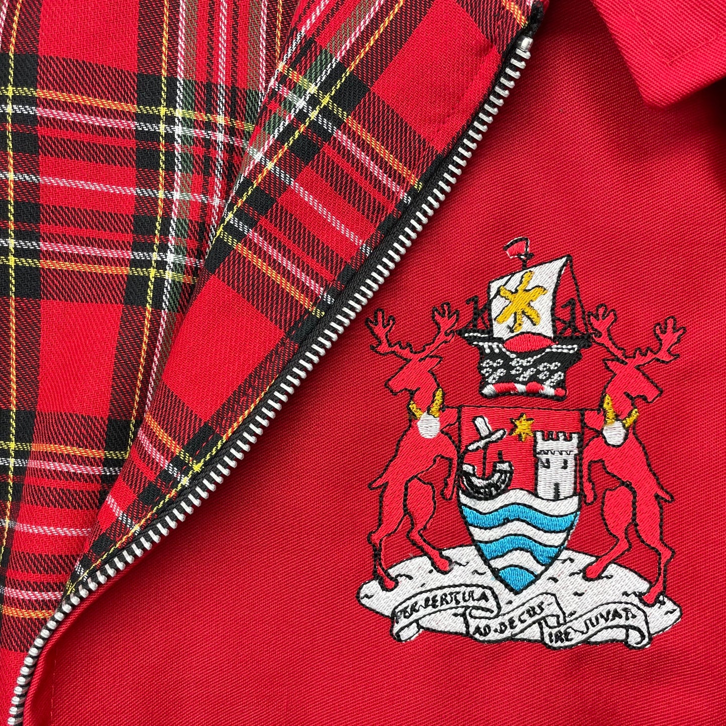 1972 Scarborough Football Harrington Jacket