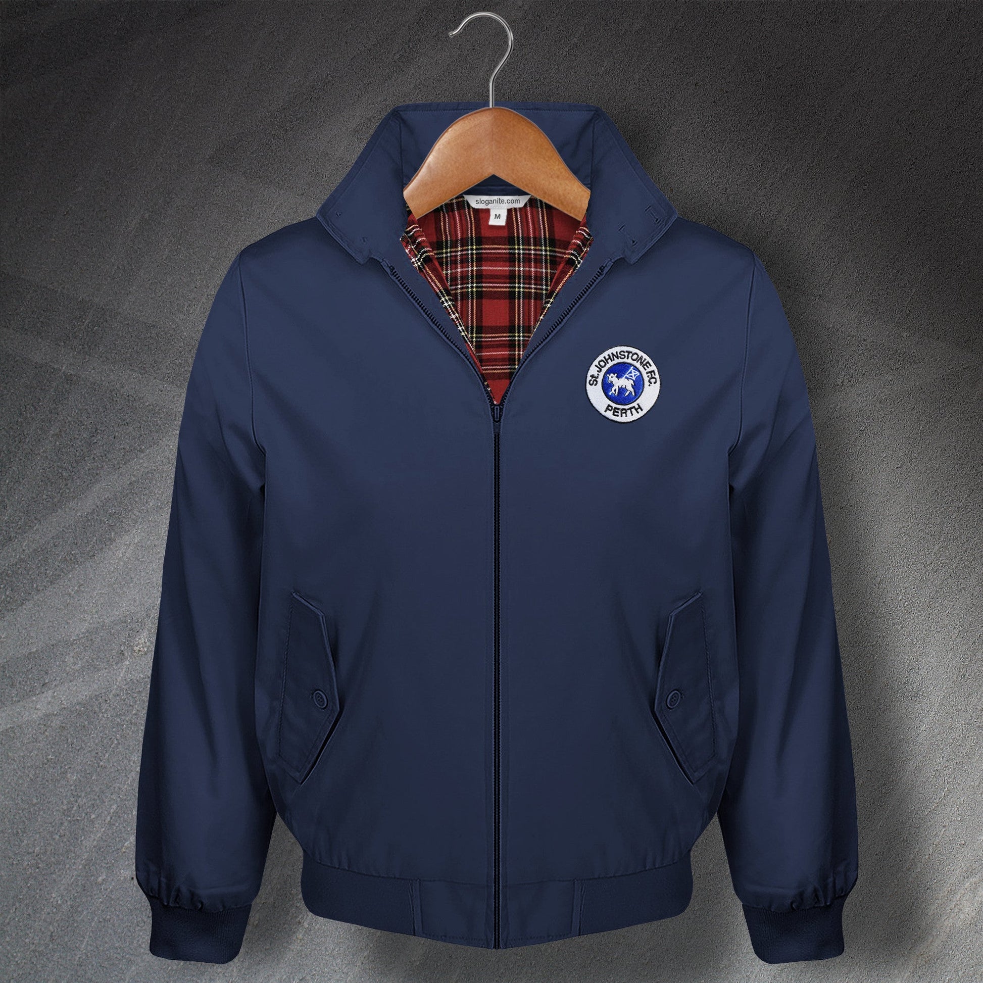 St Johnstone Football Harrington Jacket