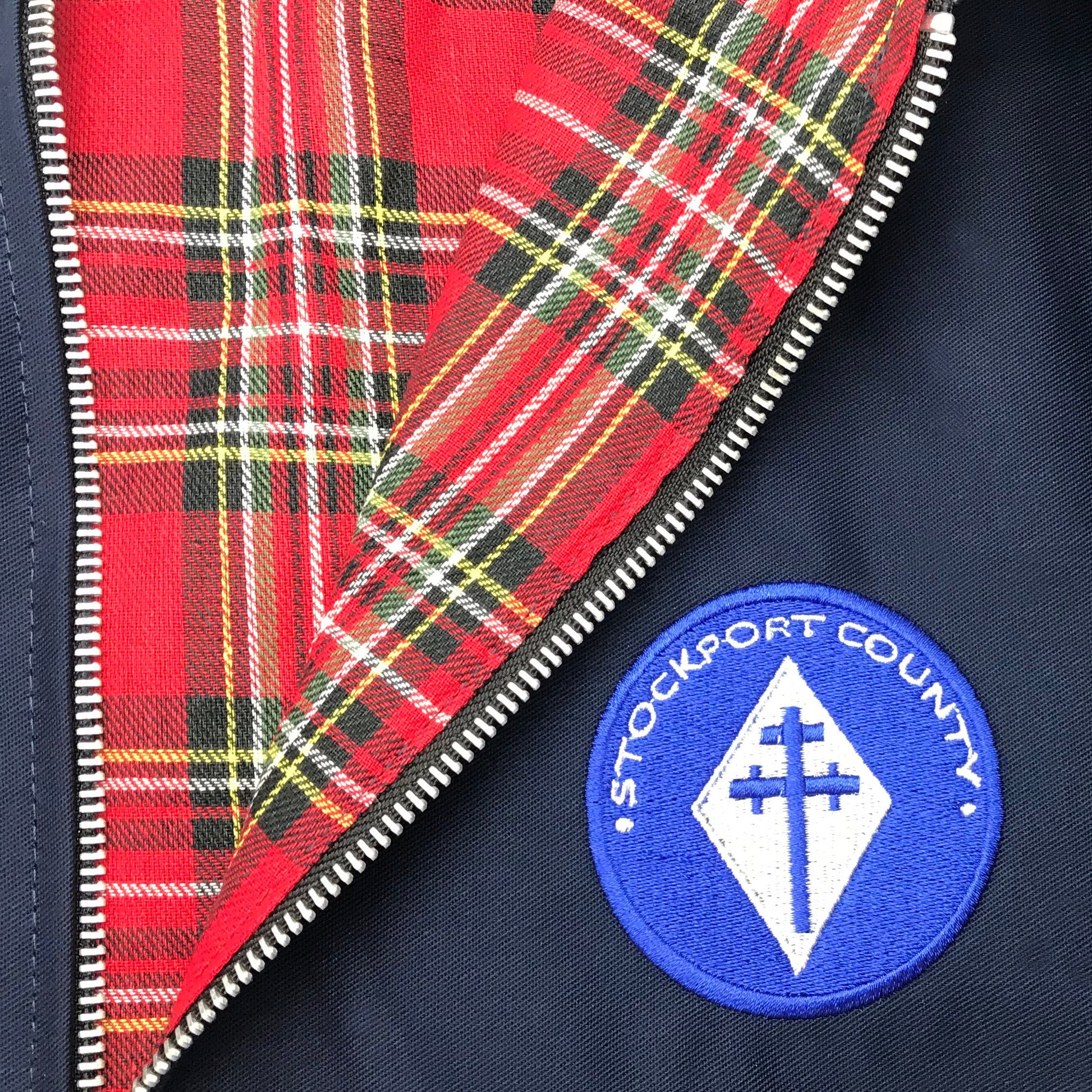 Stockport Football Harrington Jacket