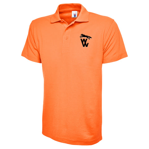 Retro Wolves 1970 Embroidered Classic Polo Shirt