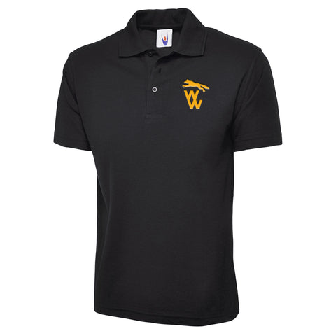 Retro Wolves 1970 Embroidered Classic Polo Shirt