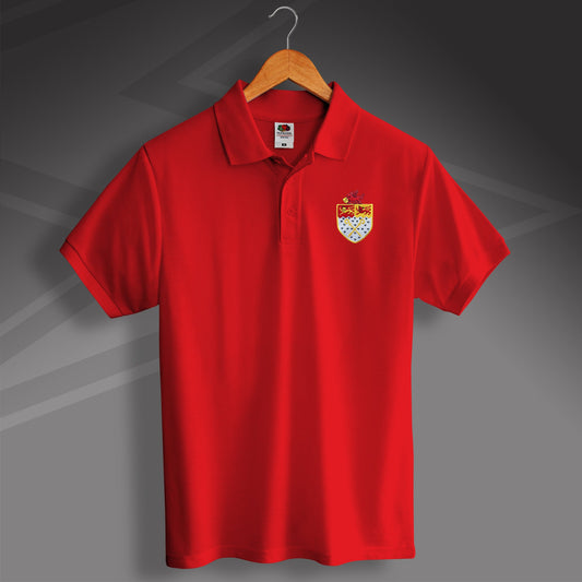 Retro Wrexham Polo Shirt