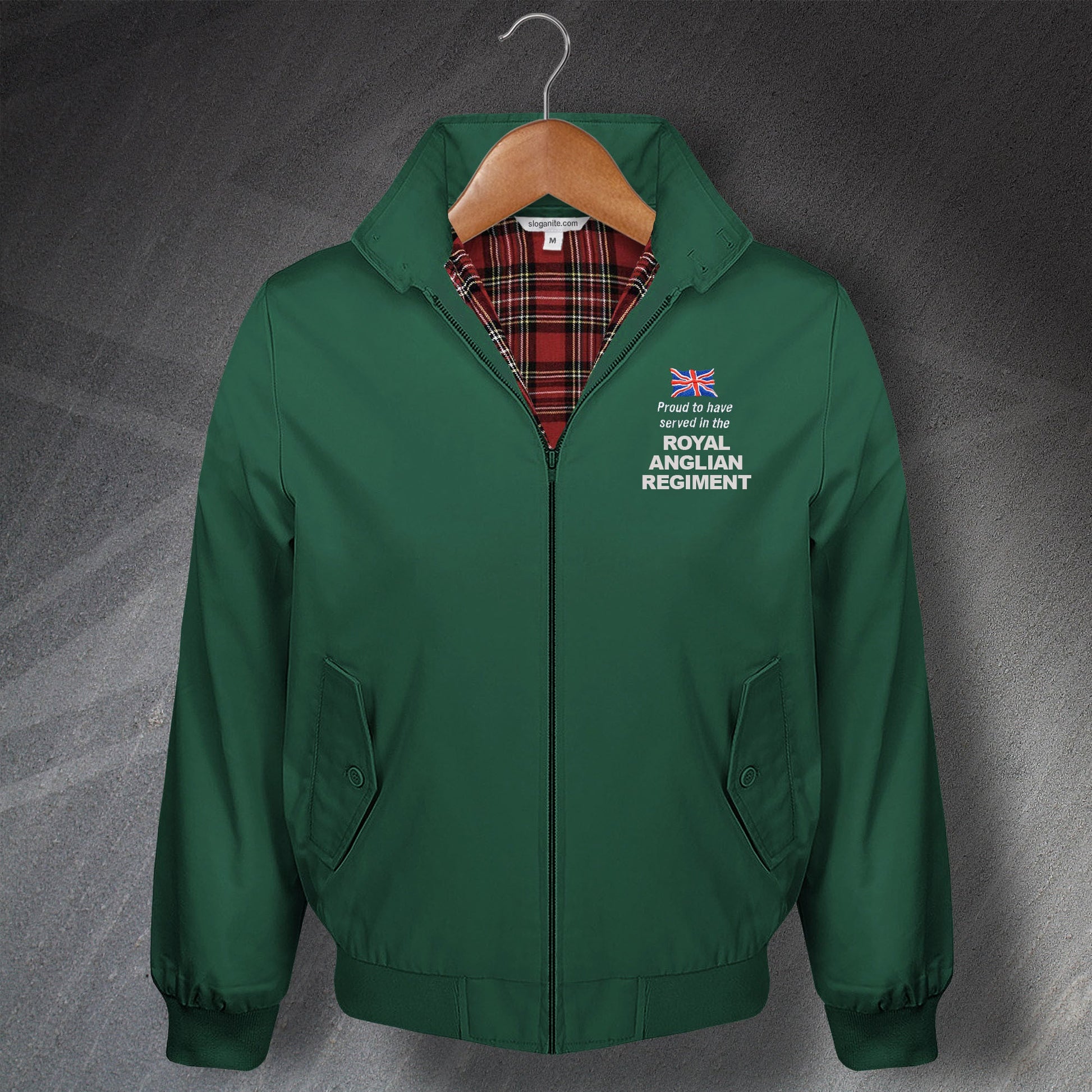 Royal Anglian Regiment Harrington Jacket