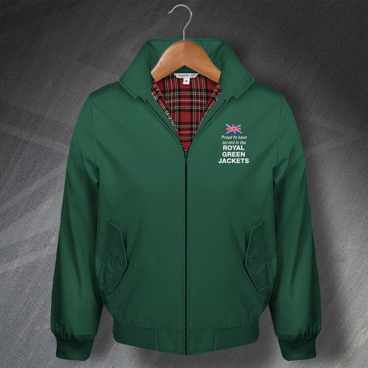 Royal Green Jackets Harrington Jacket