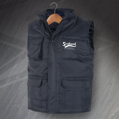 Scotland Probably The Best Country in The World Super Pro Bodywarmer