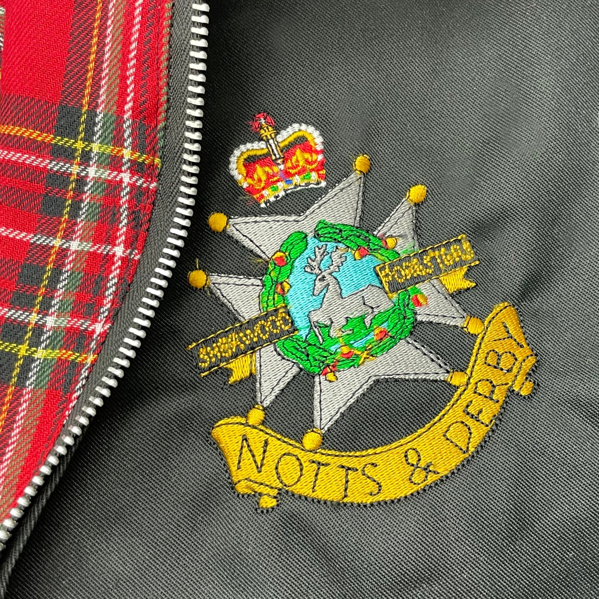 Sherwood Foresters Harrington Jacket