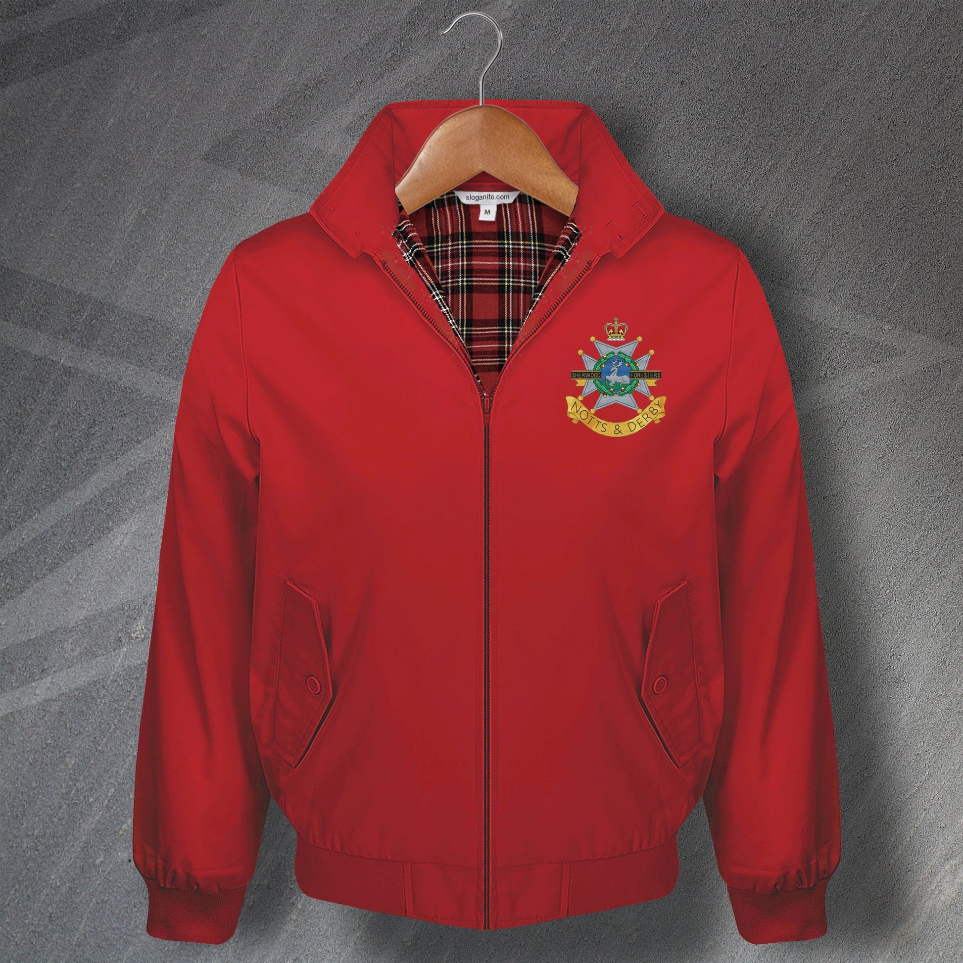 Sherwood Foresters Harrington Jacket