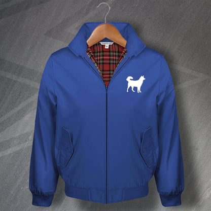 Siberian Husky Harrington Jacket