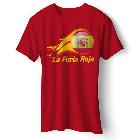 Spain La Furia Roja Football Classic T-Shirt